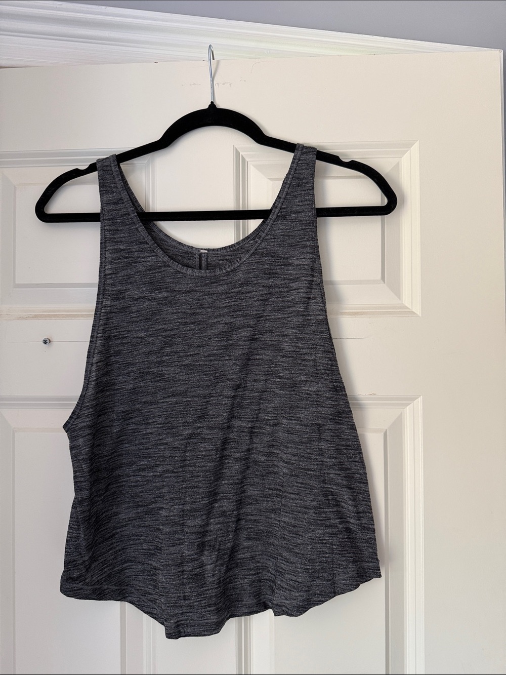 lululemon athletica Gray Heathered Sleeveless Tank